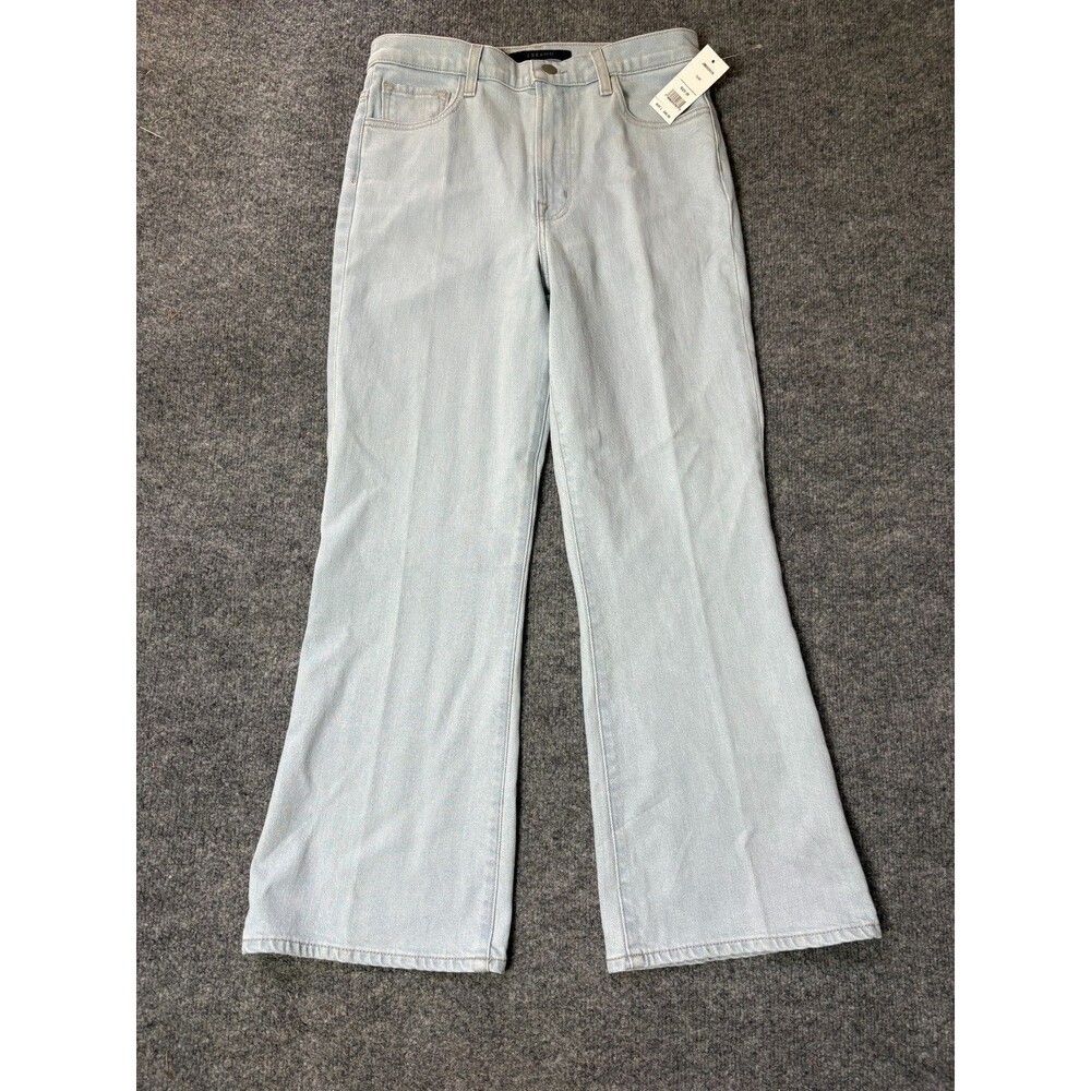 J BRAND Julia Highrise Flare Surf Jeans Womens Size 29 Light Wash NEW MSRP $248